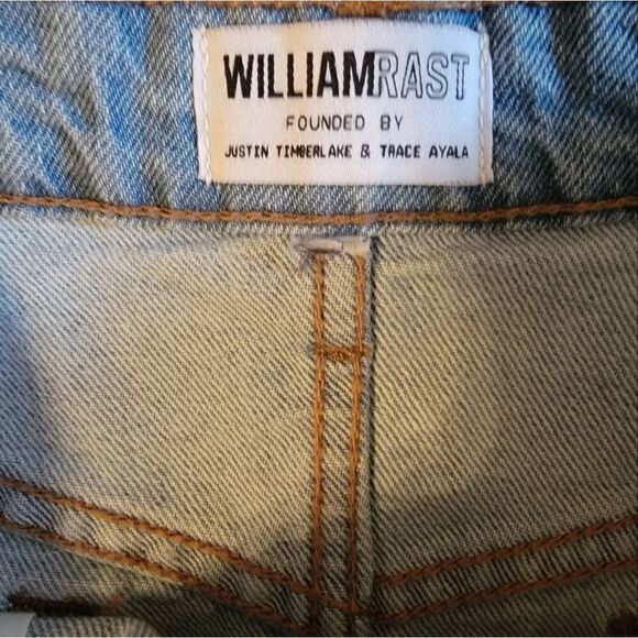 William Rast Distressed Denim Skirt Size 5 - Picture 4 of 5